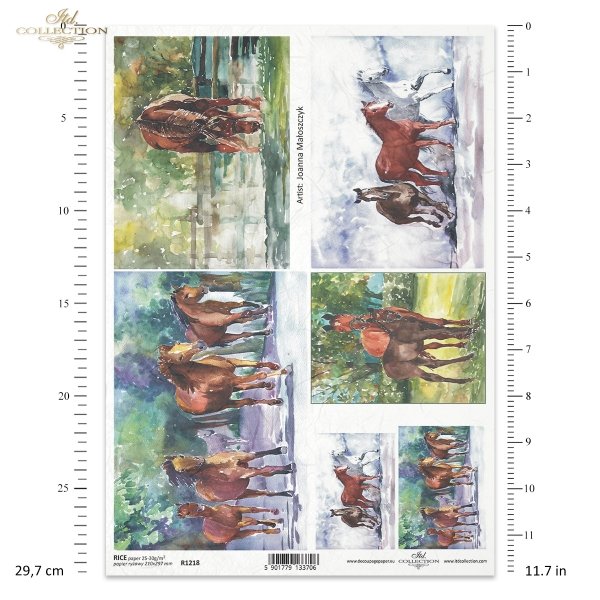 horse, horses, herd of horses, village, pasture, meadow, contemporary painting, Joanna Maloszczyk, contemporary artist, Pferde, Pferdeherde, Dorf, Weide, Wiese, zeitgenössische Malerei, zeitgenössische