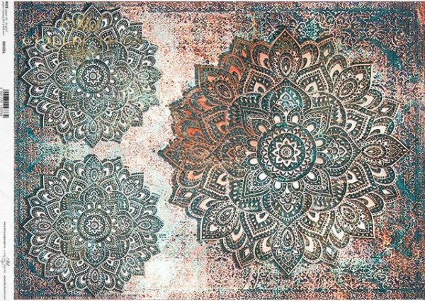 Maureska-patrón-tapetowo-alfombra-perfecta-como-mandala*Maureska-Pattern-tapetowo-Teppich-perfect-as-Mandala