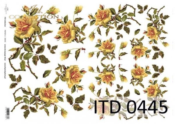 papel decoupage clásico D0445M
