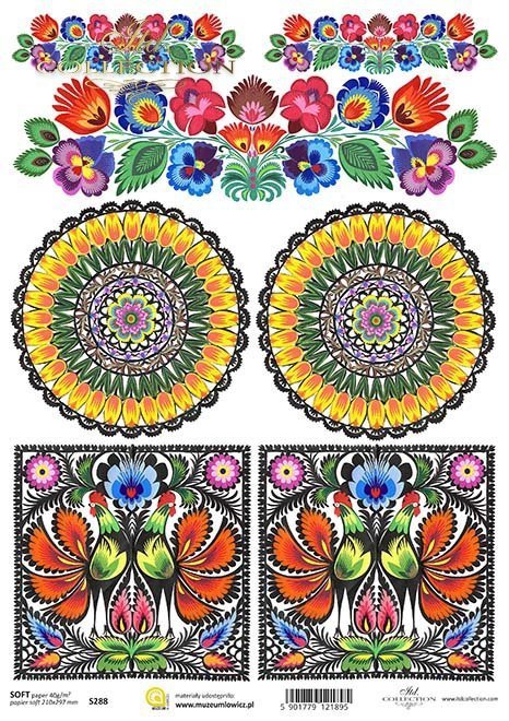 Papel Decoupage Soft S0288