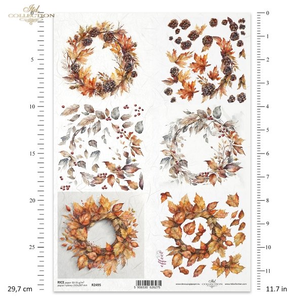 jesienne wianki*autumn wreaths*Herbstgirlanden*guirnaldas de otoño