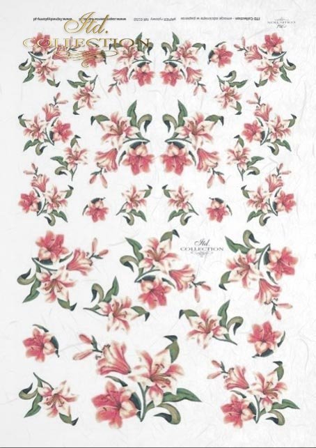 decoupage-rice-paper-lilie-lilies-flowers-meadow-garden-R150