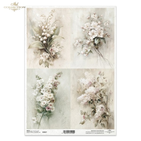 vintage, flora, bukiety, kwiaty, botanika