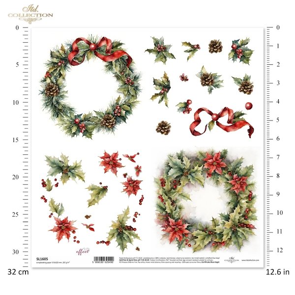 zimowe wianki*winter garlands*Wintergirlanden*guirnaldas de invierno