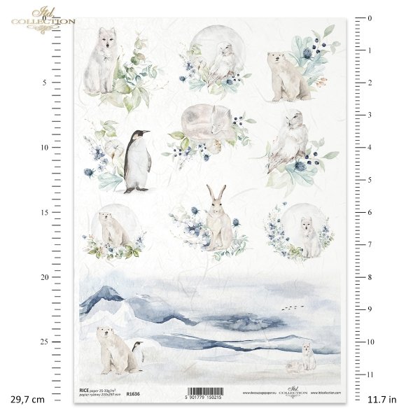 Kraina Lodowej Porcelany, owal, bombki, świąteczny, Boże Narodzenie, Noc wigilijna, zima, leśne zwierzęta, pingwin, zając, lis, sowa, niedźwiedź, The world of ice porcelain, oval, baubles, festive, Christmas Eve, winter, forest animals