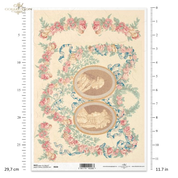 medallion, medallions, portraits, flower, flowers, decoration, decorations, ornament, ornaments, retro, vintage, R028