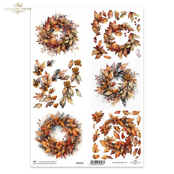 jesienne wianki*autumn wreaths*Herbstgirlanden*guirnaldas de otoño