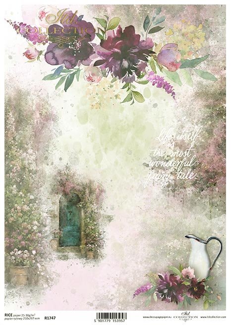 &quot;Podróż marzeń&quot;-Tajemniczy ogród, drzwi, sentencje, cytaty, kwiaty...