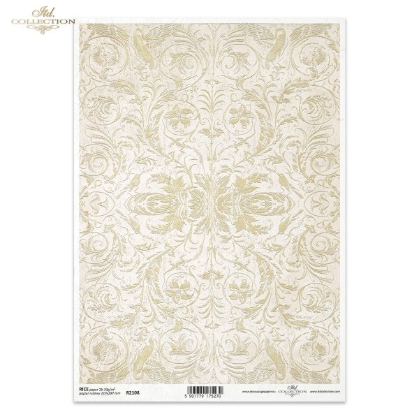 Seria Vintage Tapestry, motyw tapetowy, tapeta, ornament roślinny, ornamenty, dekor, vintage, retro, gobelin, wallpaper motif, floral ornament, ornaments, decor, tapestry, Tapetenmotiv, Wandteppich, florales Ornament, Ornamente, Dekor