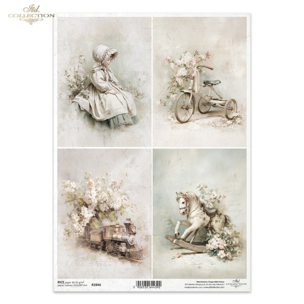 Papier ryżowy (HS code 48021000) R2846