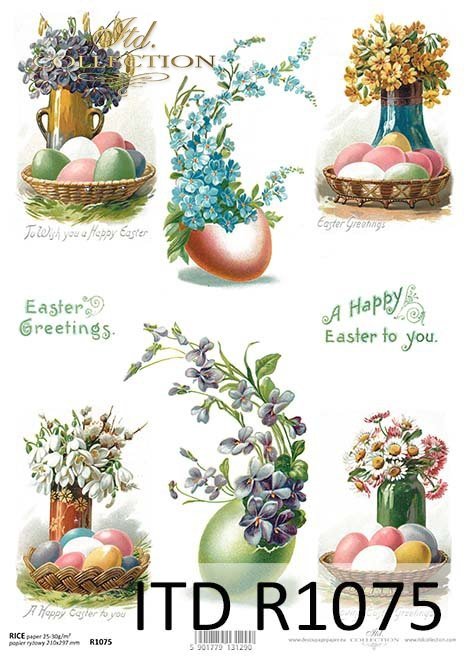 Wielkanoc-Easter-decoupage-paper-zablony-mixmedia-mixed-media-folie-termoton-ITD-Collection
