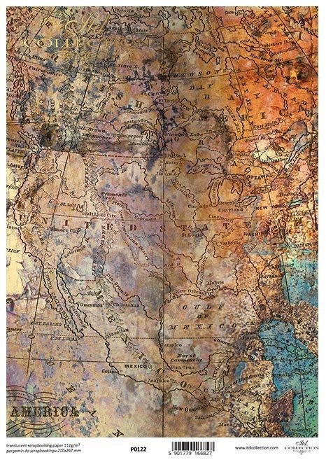 mapa Ameryki Północnej, struktura rdzy*map of North America, rust structure*Karte von Nordamerika, Roststruktur*mapa de América del Norte, estructura de la roya