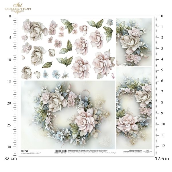 Celebrate the Moments * Celebruj Chwile - kwiaty 3D, wieńce kwiatowe, 3D effect*floral wreaths, flowers, garlands, 3D effect * Blumenkränze, Blumen, Girlanden, 3D-Effekt *coronas florales, flores, guirnaldas, efecto 3D 