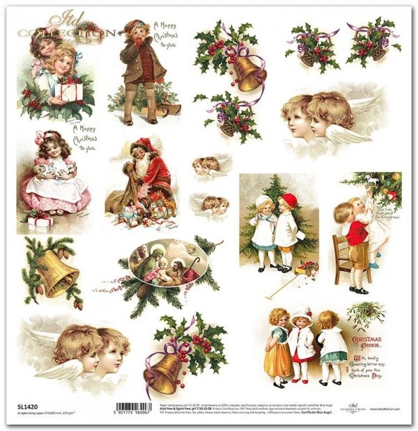 dzieci, Święty Mikołaj, elfy, aniołki*children, Father Christmas, elves, angels*Kinder, Weihnachtsmann, Elfen, Engel*niños, Papá Noel, elfos, ángeles