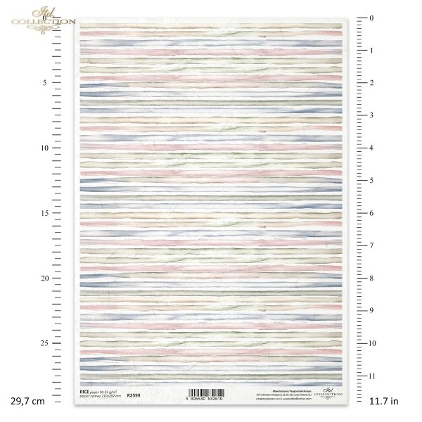 Papier ryżowy (HS code 48021000) R2599