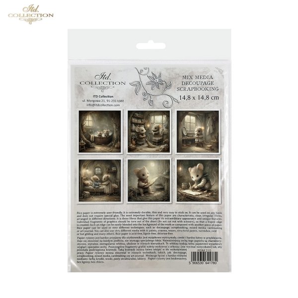 Mouse World - Świat Myszek - Myszki, ilustracje bajkowe, baśniowy las, przytulne, domowe scenki*mice, fairy tale illustrations, fairy tale forest, cosy, homely scenes