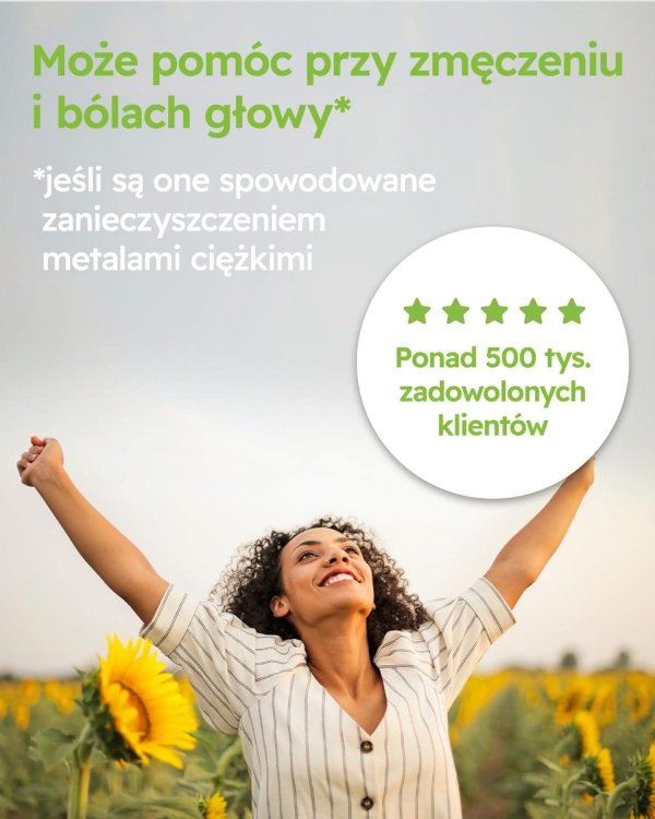 ZeolithMED ® 200 kapsułek Ultradrobny Mikronizowany Zeolit Detox Lawa Wulkaniczna