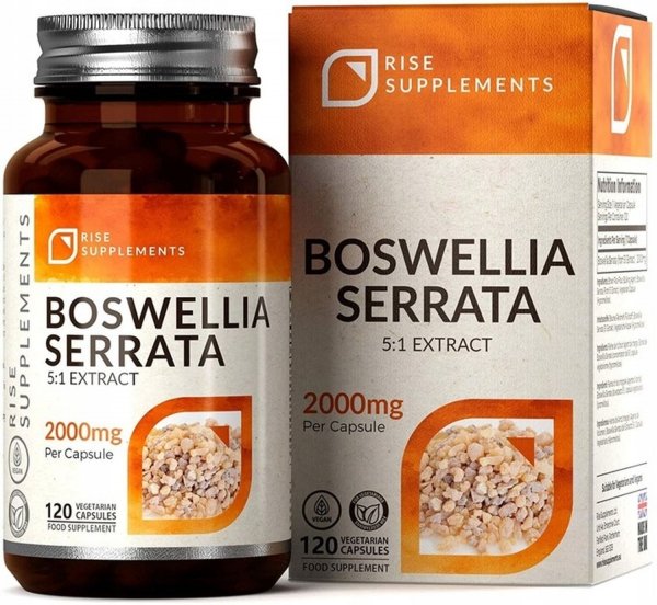 Boswellia Serrata (Kadzidłowiec) 120 x 200mg 70%