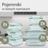Szklane pojemniki do przechowywania żywności 7x Classbach C-FHD 4010 G
