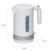 Czajnik elektryczny bezprzewodowy 1,8L Clatronic WK 3452 (biały)