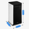 Klimatyzator przenośny  WiFi Clatronic CL 3716 Kontrola Głosem