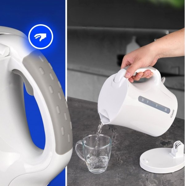 Czajnik elektryczny bezprzewodowy 1,7 L Bomann WK 6079 CB (biały)