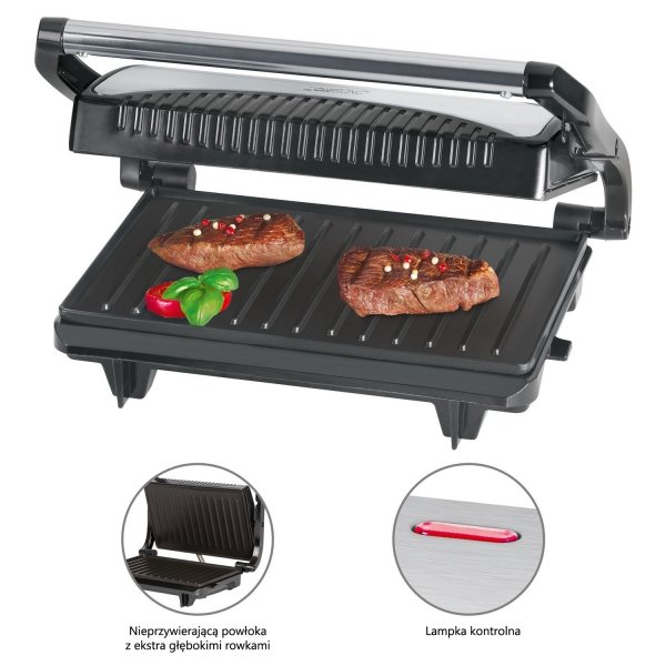 Grill wielofunkcyjny elektryczny Clatronic MG 3519