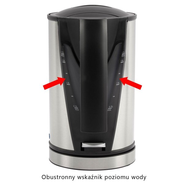 Czajnik elektryczny bezprzewodowy 1,7L Clatronic WKS 3288