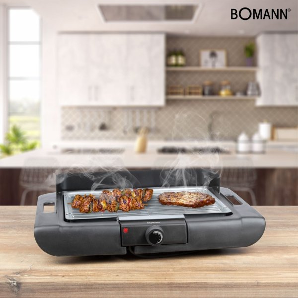Grill elektryczny stołowy barbecue Bomann BQ 2243 CB