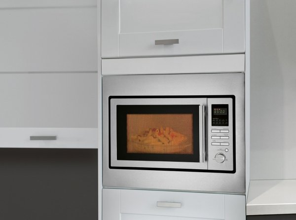 Kuchenka mikrofalowa z grillem, mikrowela do zabudowy Bomann MWG 2216 H EB