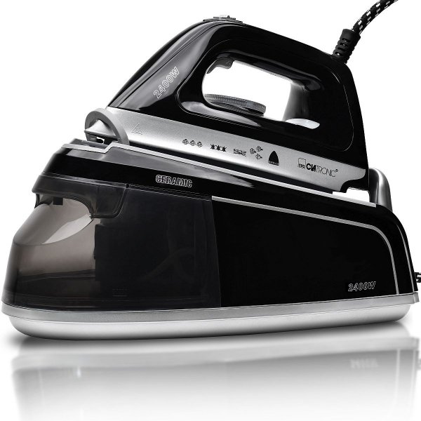 Żelazko ze stacją parową Clatronic DBS 3749 (czarna)