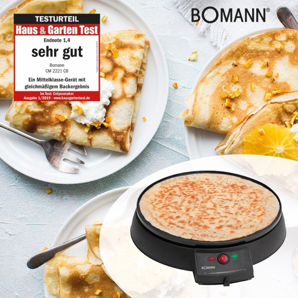 Urządzenie do pieczenia naleśników Bomann CM CB 2221