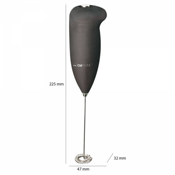 Spieniacz do mleka, shaker Clatronic MS 3089 (czarny)