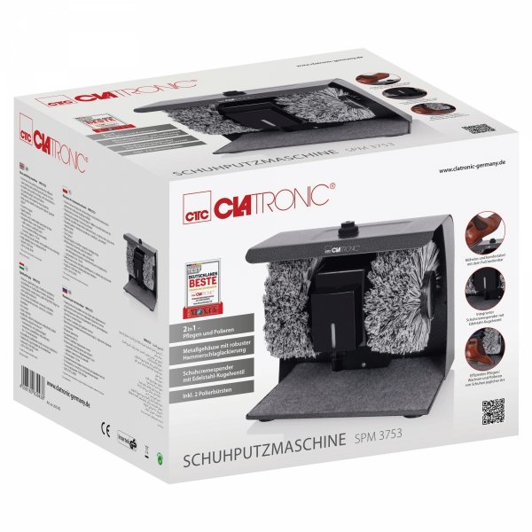 Maszyna do czyszczenia obuwia Clatronic SPM 3753