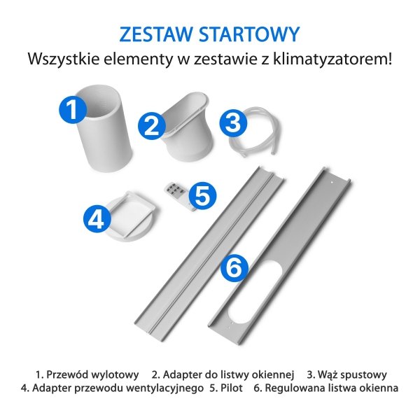 Klimatyzator przenośny, klimatyzacja 2.0 kW Bomann CL 6061 CB