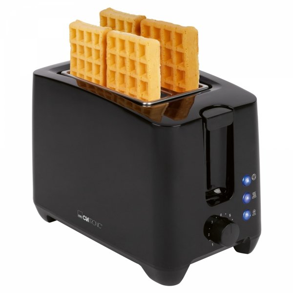 Toster na 2 kromki Clatronic TA 3801 (czarny)