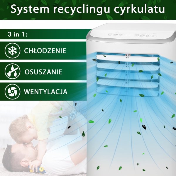 Klimatyzator przenośny, klimatyzacja 2.0 kW Bomann CL 6061 CB