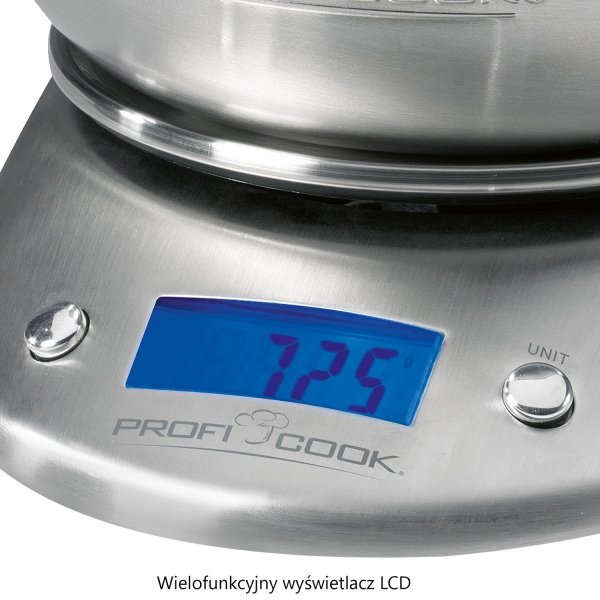 Elektroniczna waga kuchenna z pojemnikiem PROFI COOK PC-KW 1040