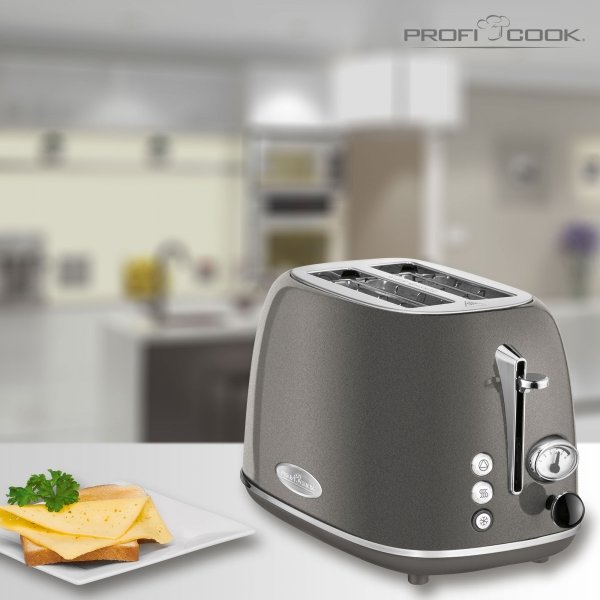 Toster opiekacz ProfiCook PC-TA 1193 (antracyt)