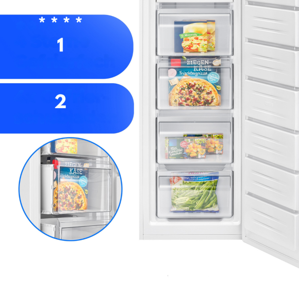 Zamrażarka 204l Bomann GS 7366 (biała)