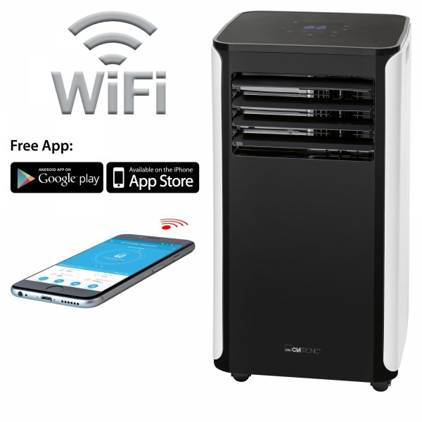 Klimatyzator przenośny  WiFi Clatronic CL 3716 Kontrola Głosem