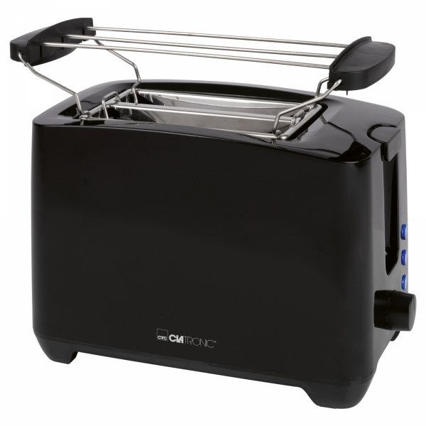 Toster na 2 kromki Clatronic TA 3801 (czarny)