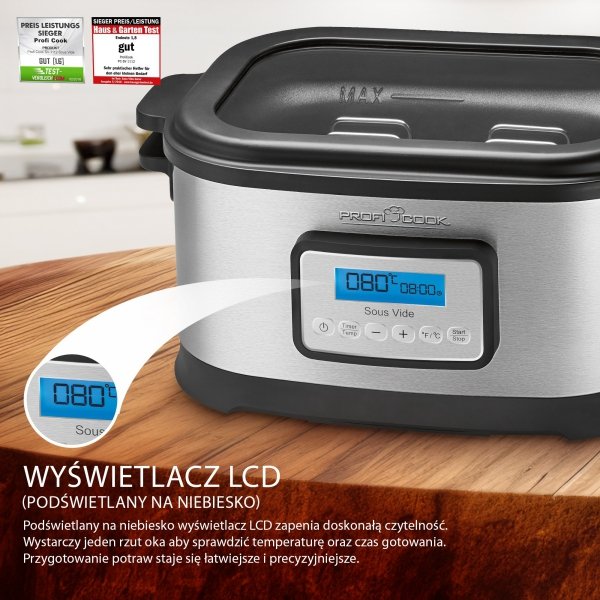 Urządzenie, cyrkulator do gotowania Sous-Vide ProfiCook PC-SV 1112