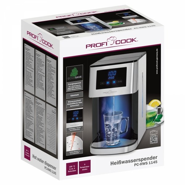 Dystrybutor, dozownik gorącej wody ProfiCook PC-HWS 1145
