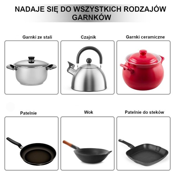 Kuchenka elektryczna przenośna dwupalnikowa Clatronic DKP 3583