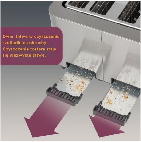 Toster na 4 kromki ProfiCook PC-TA 1252