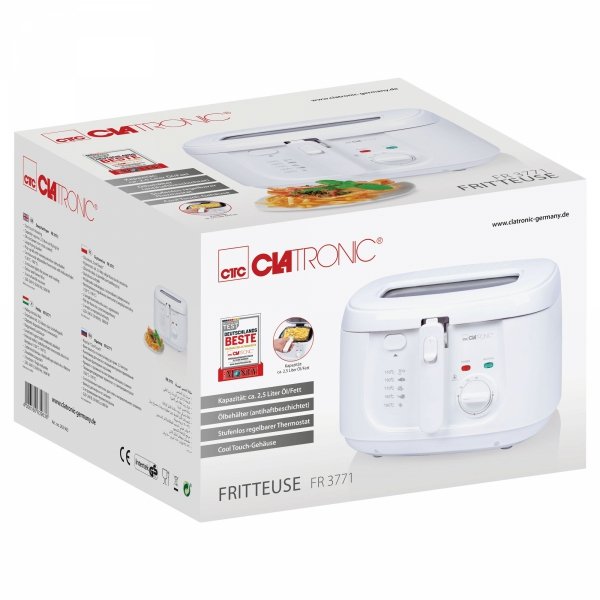 Frytkownica olejowa 2.5 litra Clatronic FR 3771