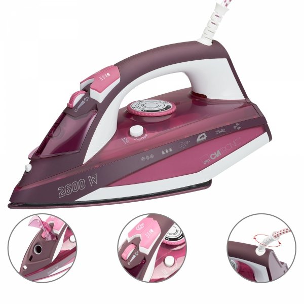 Żelazko parowe 2600W Clatronic DB 3705