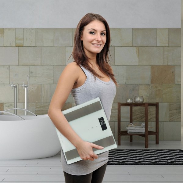 Analityczna waga osobowa 8w1 ProfiCare PC-PW 3007 FA (biała)