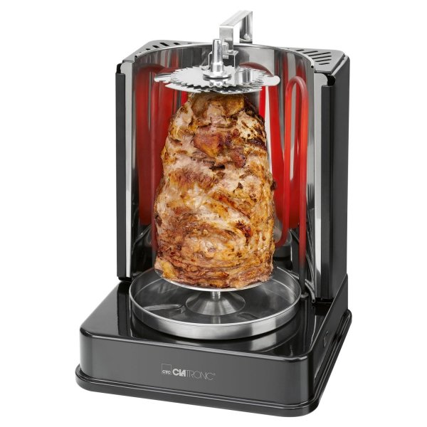 Pionowy Doner multigrill elektryczny Kebab Clatronic DVG 3686